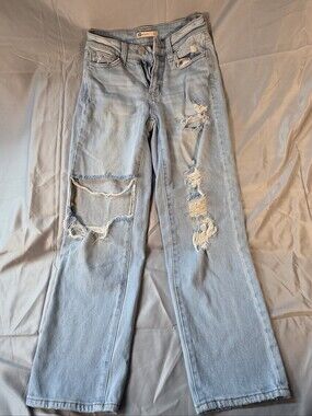 Sonoma Goods For Life Light Blue Distressed Women's Jeans